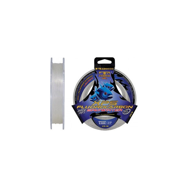 

Флюрокарбон T-Force Fluorocarbon SaltWater 25м 0.60мм25,49кг