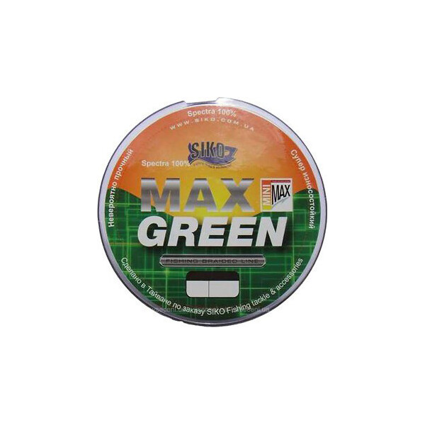 

Шнур Max Green 0.10 135m 5.4kg spectra 100%