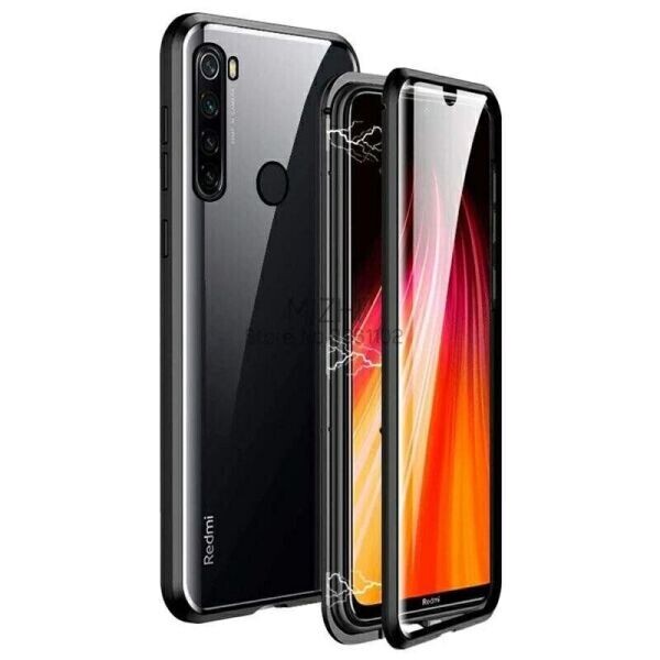 

Чехол магнитный с защитным стеклом для Xiaomi Redmi Note 8T цвет Черный (085168_1)