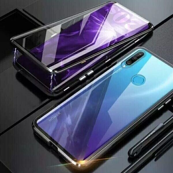 

Чехол магнитный с защитным стеклом для Huawei P40 lite E цвет Чёрный (015468_1)