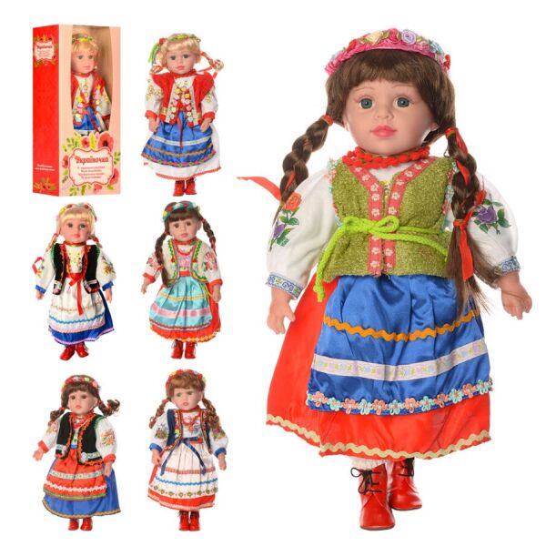 

Кукла Україночка,мягконабив47cм,муз(укр.песня),6в,бат(таб), в кор,49-23,5-12см /24/