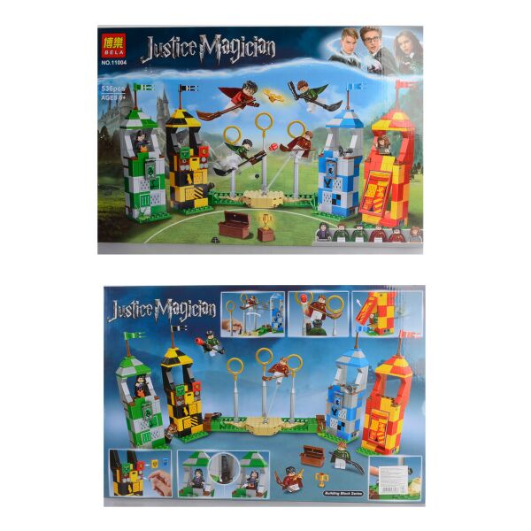 

Конструктор '' HARRY POTTER '' Матч с квиддич '' 536дет. в кор. 46 x 30,5 x 6 см. / 18 /