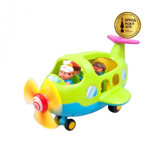 

Игровой набор - САМОЛЕТ-ПУТЕШЕСТВЕННИК "Kiddieland" (свет, озвуч. Рус. Языке)