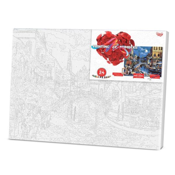 

Картина по номерам "Венеция" без кор. PAINTING BY NUMBERS 40см*50см /10/