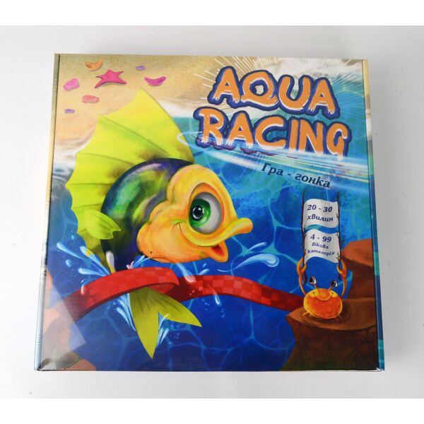 

Настільна гра 30416 (укр) "Aqua racing", в кор-ці 33-32-4,5см /2/ Стратег