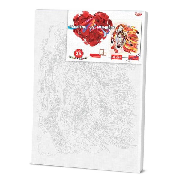 

Картина по номерам "Конь" без кор. PAINTING BY NUMBERS 40см*50см /10/