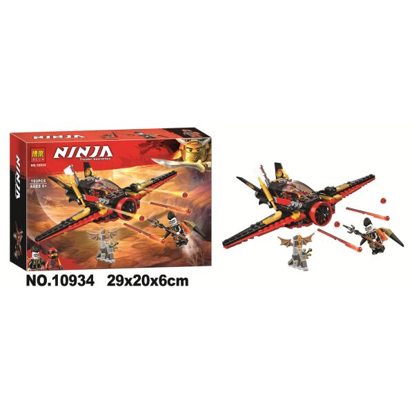 

Конструктор BELA ''Ninja'' 10934 ''Крыло судьбы'' 193дет.кор.29x6x20 /48/