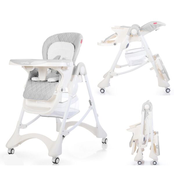 

Стульчик для кормления CARRELLO Caramel CRL-9501/3 Cloud Grey ш.к./1/