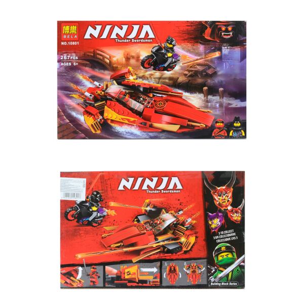 

Конструктор '' NINJAGO '' Катана V11 '' 267дет. в кор. 33,3 x 21 x 5,5см / 48 /
