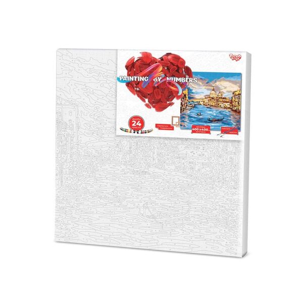 

Картина по номерам "Венеция" PAINTING BY NUMBERS 40см*40см /10/