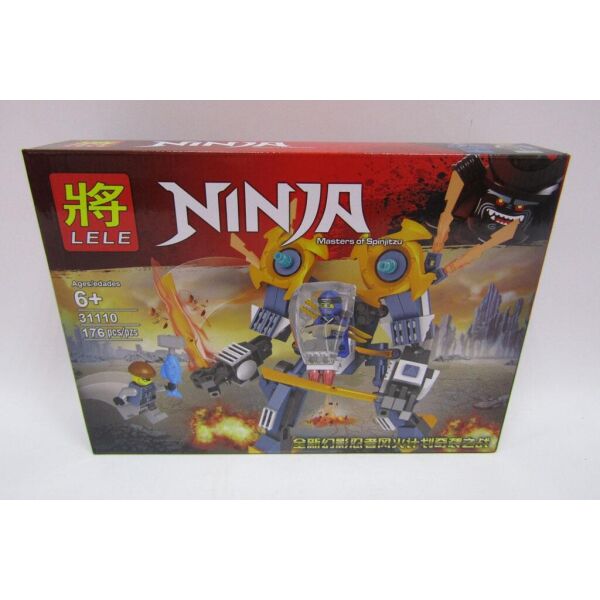 

Конструктор '' Ninja '2 вида 176дет. в кор. 28,4 x 20,5 x 5см / 72 /