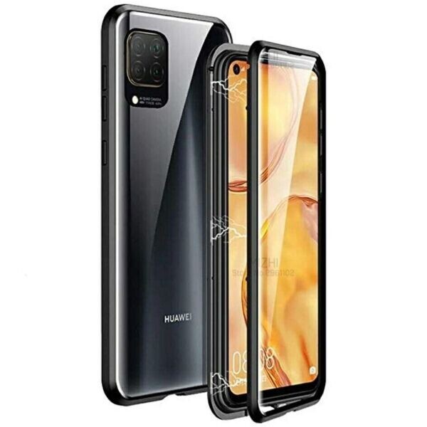 

Чехол магнитный с защитным стеклом для Huawei P40 lite цвет Черный (015168_1)