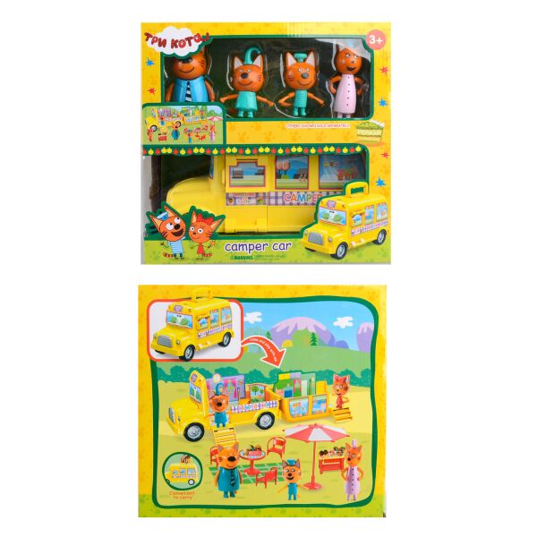 

Игровой набор герои, автобус, в кор. 28 * 16,5 * 29см / 18-2 /