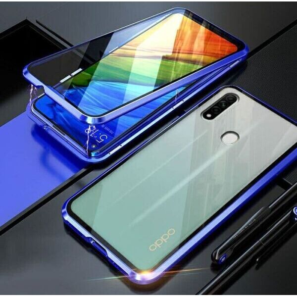 

Магнитный с защитным стеклом для Oppo A31 (2020) цвет Синий (150868_4)