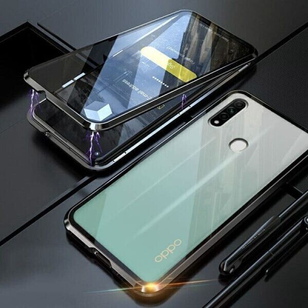 

Чехол магнитный с защитным стеклом для Oppo A31 (2020) цвет Чёрный (150868_1)