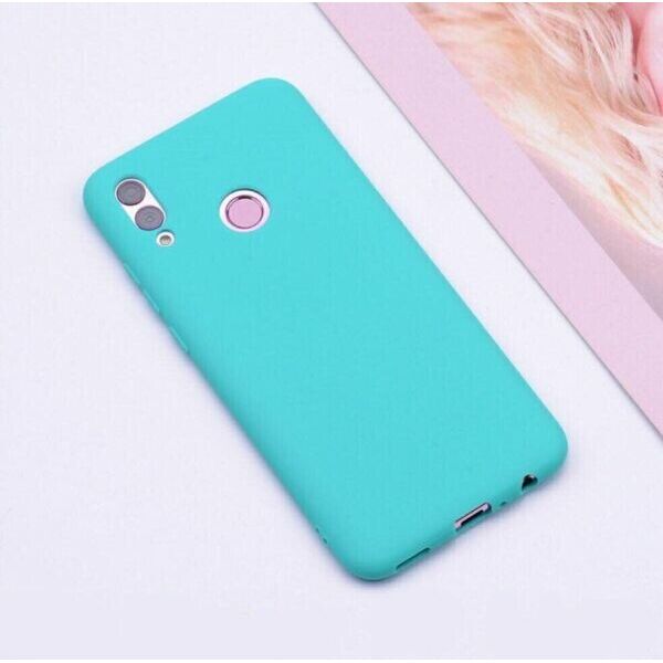

Чехол Candy Silicone для Huawei Honor 10 lite цвет Бирюзовый (013408)
