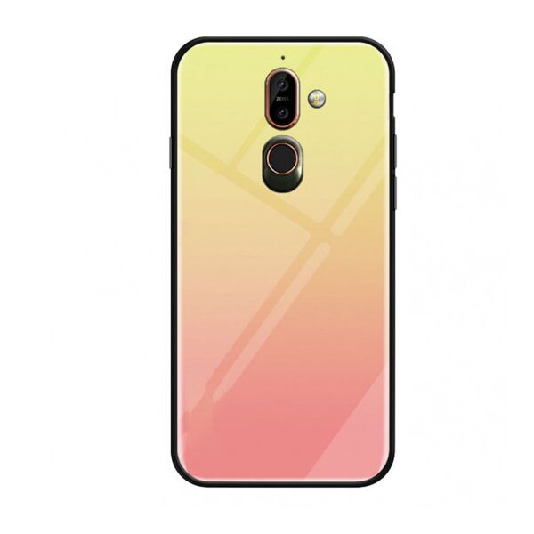 

TPU+Glass чехол Gradient series для Nokia 7 plus