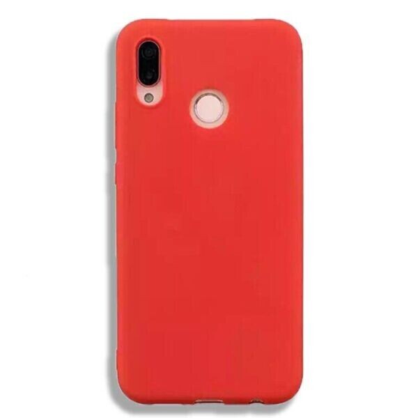 

Чехол Candy Silicone для Huawei P Smart Plus цвет Красный (011708_5)