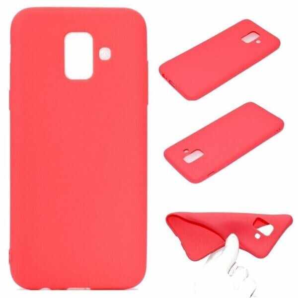 

Candy Silicone для Samsung Galaxy A6 (2018) цвет Красный (060308_5)