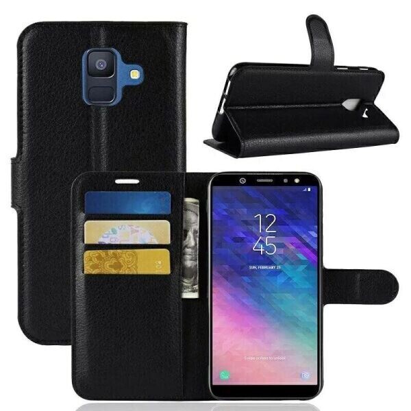 

Чехол-Книжка с карманами для карт для Samsung Galaxy A8 (2018) (060616)