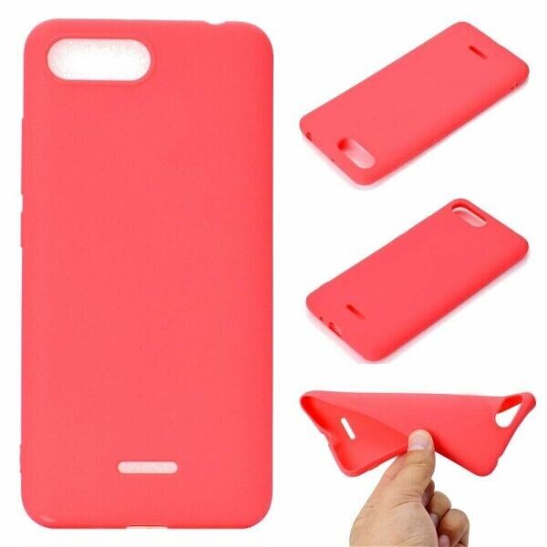 

Чехол Candy Silicone для Xiaomi Redmi 6A цвет Красный (082208_5)