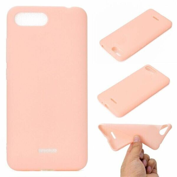 

Чехол Candy Silicone для Xiaomi Redmi 6A цвет Розовый (082208_6)