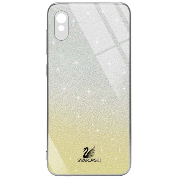 

TPU+Glass чехол Swarovski Full Camera для Xiaomi Redmi 9A