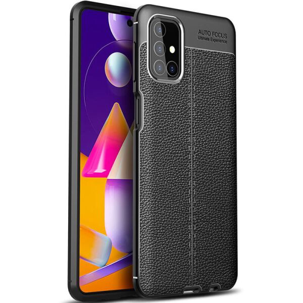 

TPU чехол фактурный (с имитацией кожи) для Samsung Galaxy M31s