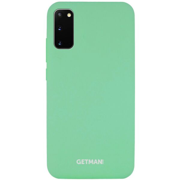 

Чехол Silicone Cover GETMAN for Magnet для Samsung Galaxy S20