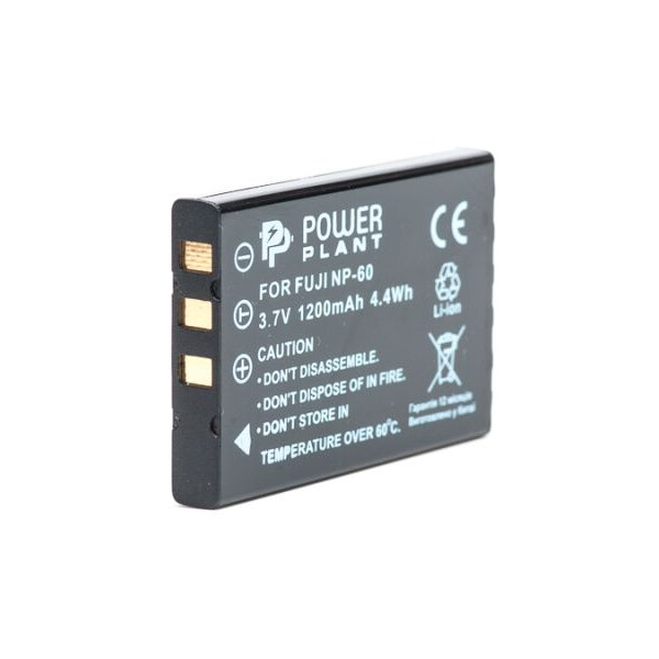 

PowerPlant Fuji NP-60, SB-L1037, SB-1137, D-Li12, NP-30, KLIC-5000, LI-20B 1200mAh DV00DV1047