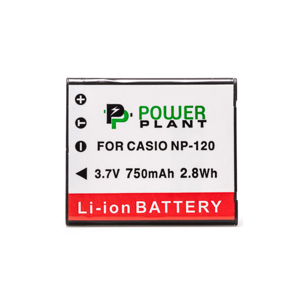 

PowerPlant Casio NP-120 750mAh DV00DV1312