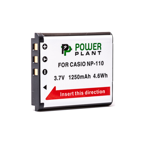 

PowerPlant Casio NP-110 1250mAh DV00DV1257