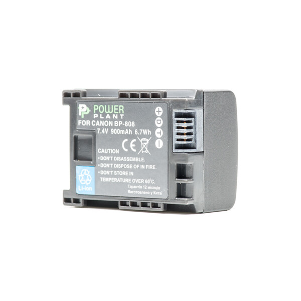 

PowerPlant Canon BP-808 Chip 900mAh DV00DV1260