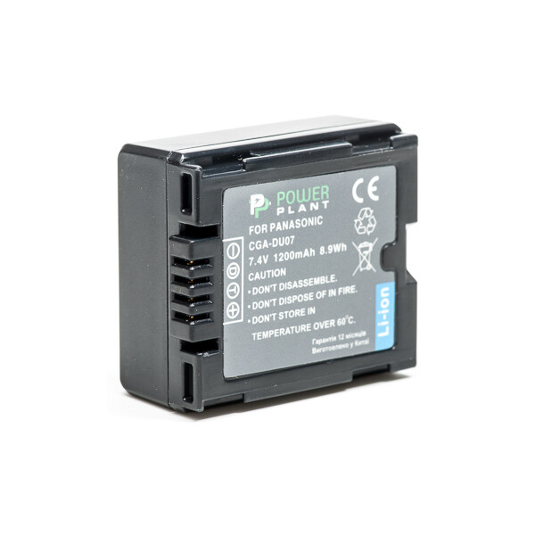 

PowerPlant Panasonic VW-VBD070, CGA-DU07 1200mAh DV00DV1339