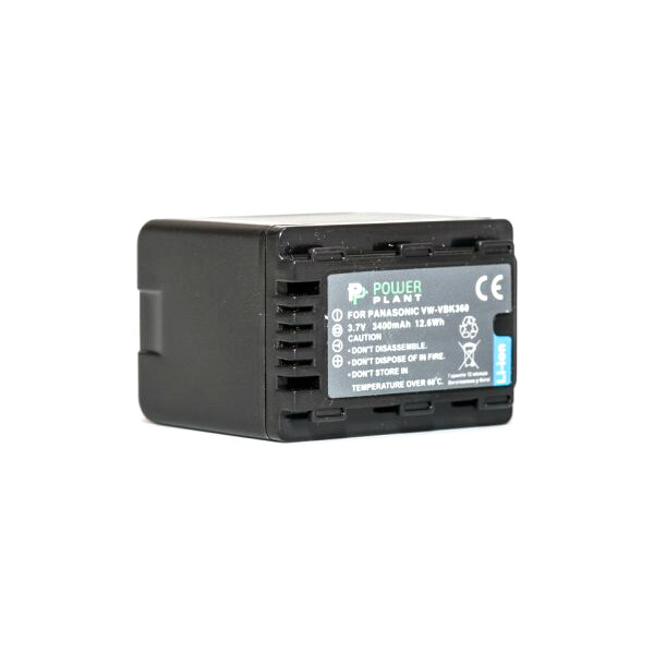 

PowerPlant Panasonic VW-VBK360 3400mAh DV00DV1293