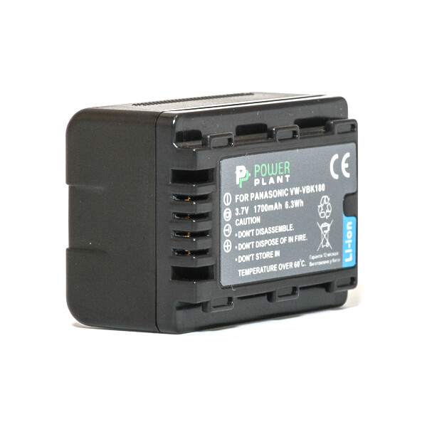 

PowerPlant Panasonic VW-VBK180 1700mAh DV00DV1291