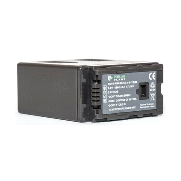 

PowerPlant Panasonic VW-VBG6 6600mAh DV00DV1279