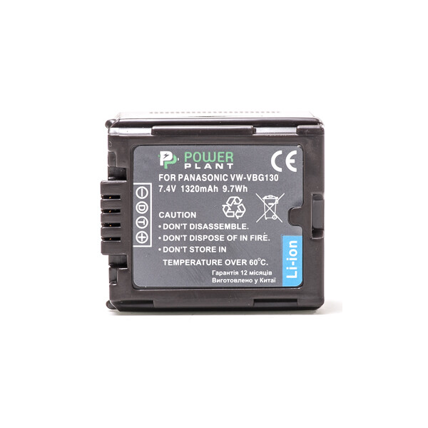 

PowerPlant Panasonic VW-VBG130 Chip 1320mAh DV00DV1275