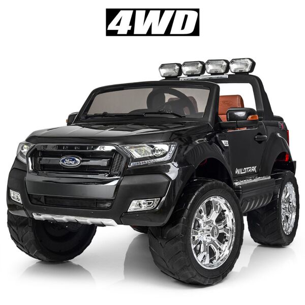 

Детский электромобиль Джип Bambi M 3573 EBLR-2 Ford Ranger, двухместный, черный