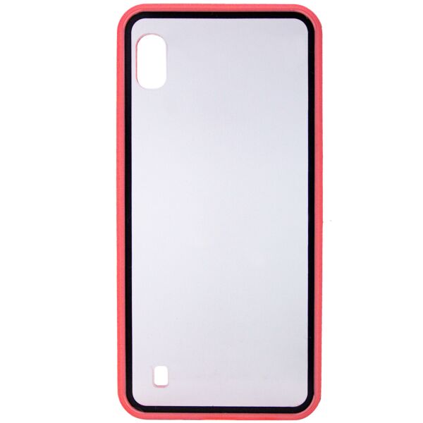 

Прозрачный TPU+PC чехол Epic с цветным бампером для Samsung Galaxy A10 (A105F)