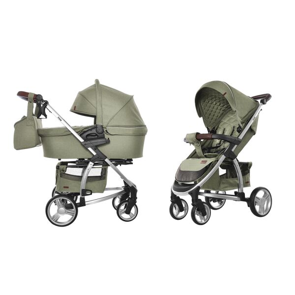 

Коляска универсальная CARRELLO Vista CRL-6501 Olive Green