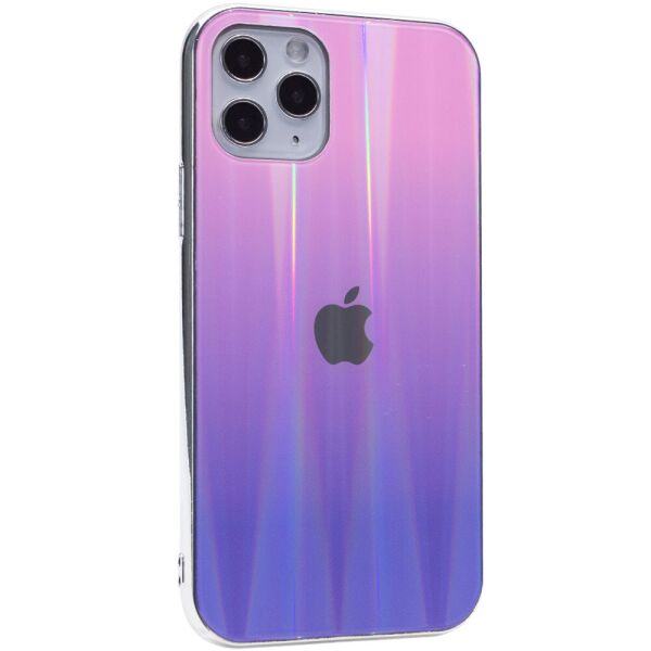 

TPU+Glass чехол Gradient Aurora с лого для Apple iPhone 11 Pro (5.8")