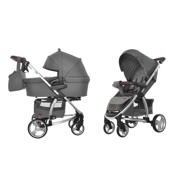 

Коляска универсальная CARRELLO Vista CRL-6501 Steel Gray