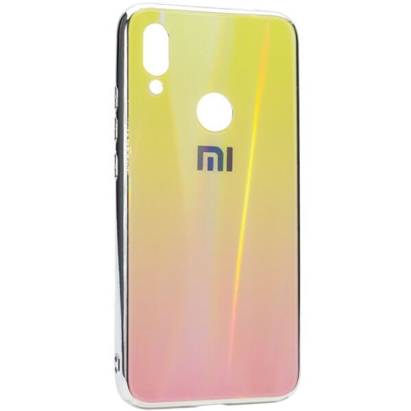 

TPU+Glass чехол Gradient Aurora с лого для Xiaomi Redmi Note 7 / Note 7 Pro / Note 7s