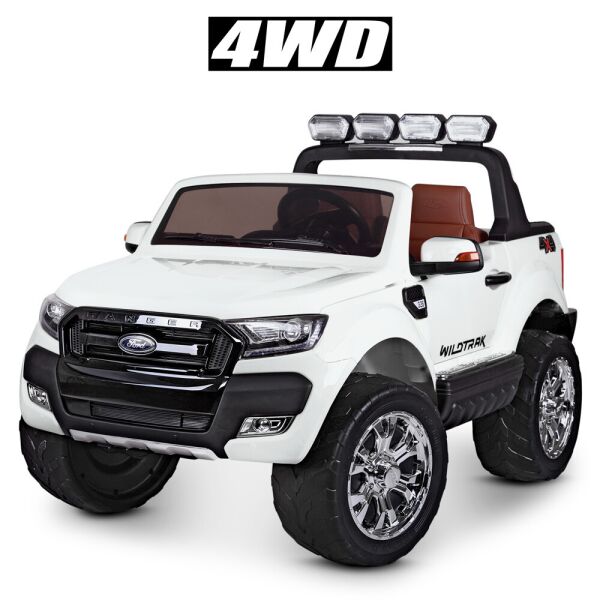 

Детский электромобиль Джип Bambi M 3573 EBLR-1 Ford Ranger, двухместный, белый
