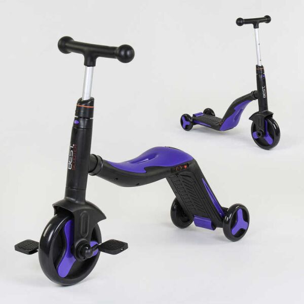 

Самокат 3в1 JT 30304 Best Scooter фиолетовый 80458