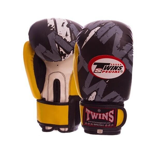 

Перчатки боксерские Twins TW-2206 12oz Желтый (37426097)