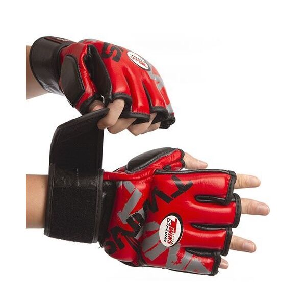 

Перчатки Twins Перчатки для смешанных единоборств MMA TW-001 L Красный (37426103)