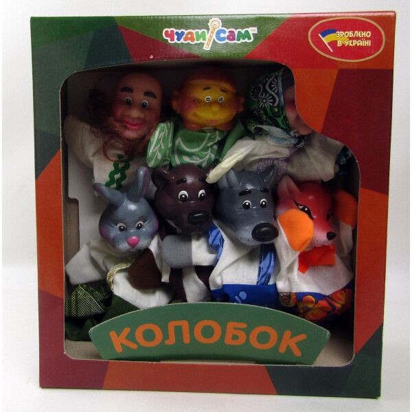 

Игра кукольный Театр Колобок Чуди Сам 7 героев