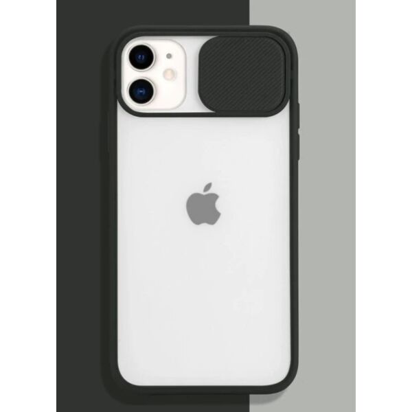 

Чехол c защитой камеры для iPhone 11 Без бренда Чёрный